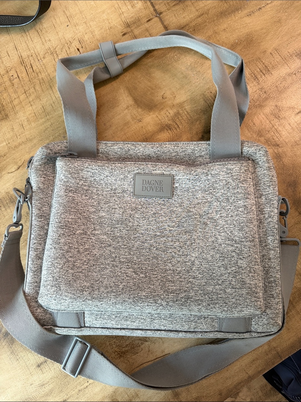 Dagne Dover Light Grey Laptop Tote